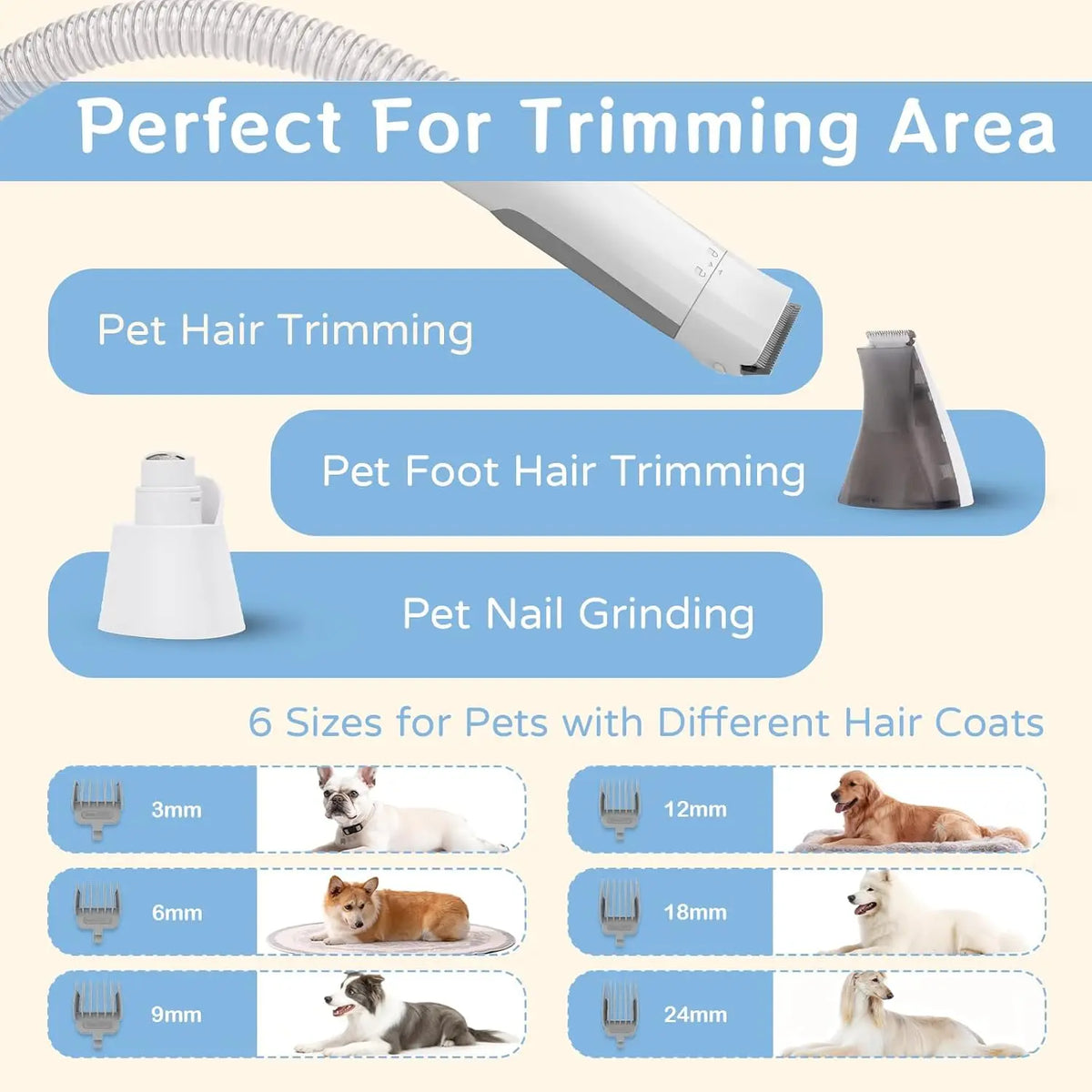Pet Grooming Vacuum